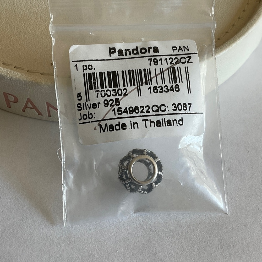 Pandora Intricate Silver Charm